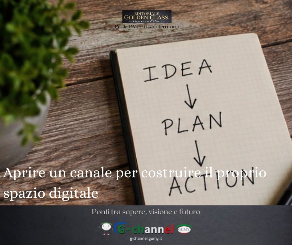 Aprire un canale per costruire il proprio spazio digitale